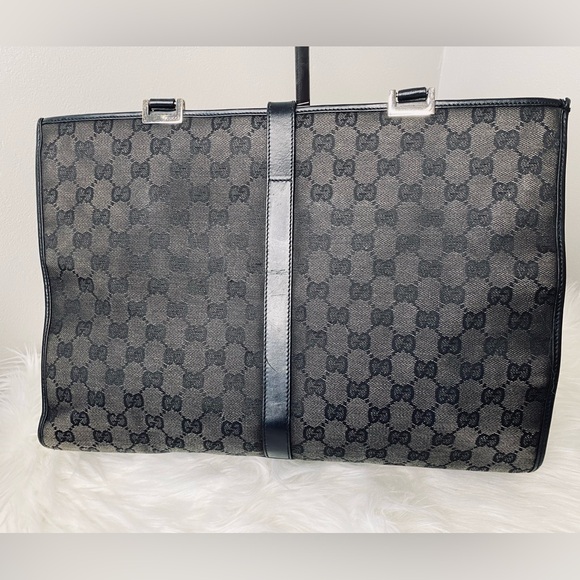 Gucci Jackie Large Tote Bag with Certificate of Authenticity Early 2000 Vintage - Picture 4 of 17